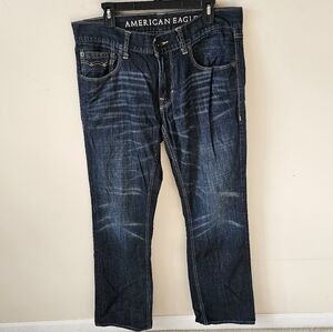 American Eagle Outfitters Men's  low rise boot Jeans size 34x34
